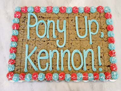 19x14” Rectangle Cookie Cake