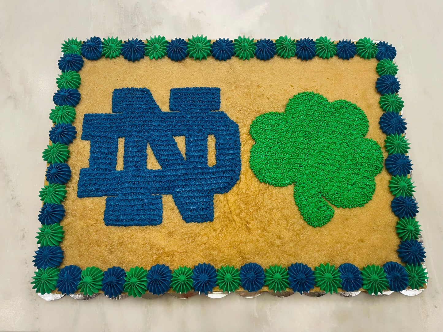 19x14” Rectangle Cookie Cake