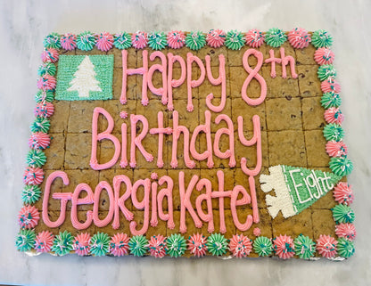 19x14” Rectangle Cookie Cake