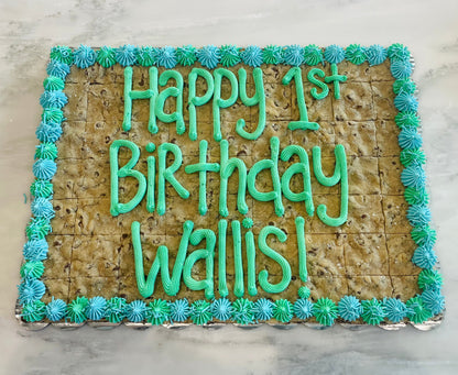 19x14” Rectangle Cookie Cake