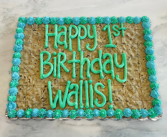 19x14” Rectangle Cookie Cake