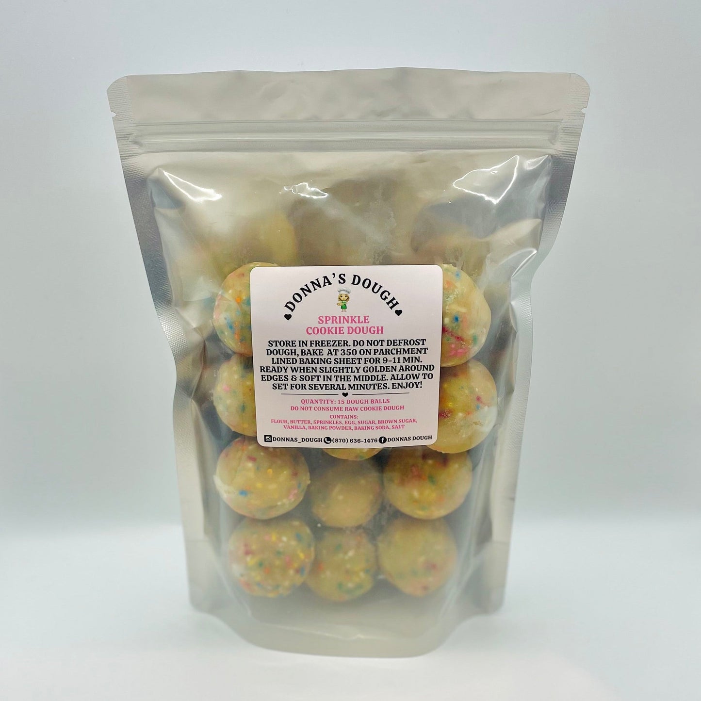 Sprinkle Cookie Dough